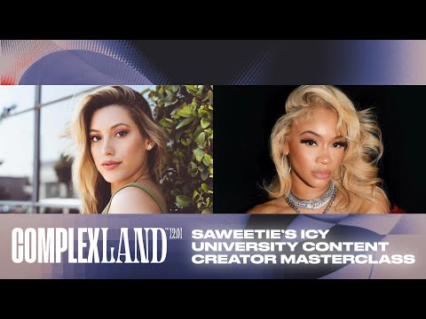 Saweetie’s Icy University Content Creator Masterclass | ComplexLand 2.0