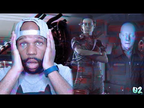 Alien Isolation Walkthrough Gameplay Part 2 - The Alien Came Out Of Nowhere!