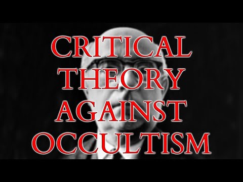 Reading and Commentary on Adorno's Theses Against Occultism w/ @drangelapuca    2/X
