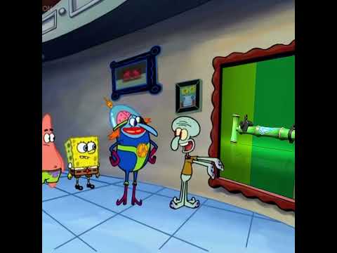 Squidward gets sent to the Bamboozle dimension