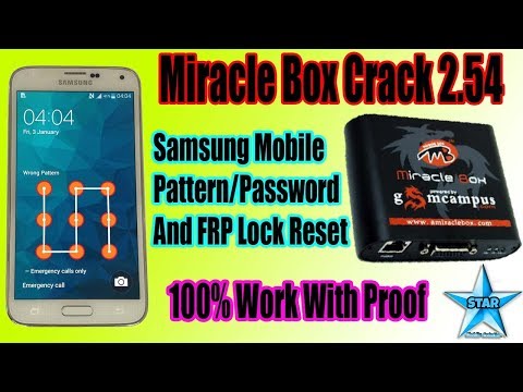 Samsung Android Mobile Ka Lock Kaise Tode | Samsung Pattern Lock Remove Miracle Box 2.54