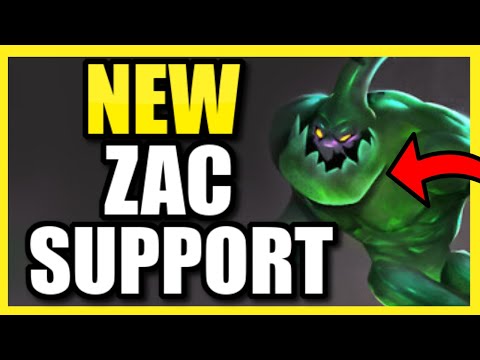 (THIS IS BROKEN) THIS *NEW* ZAC SUPPORT BUILD IS THE BEST SO FAR IN SEASON 10! BEST ZAC BUILD S10