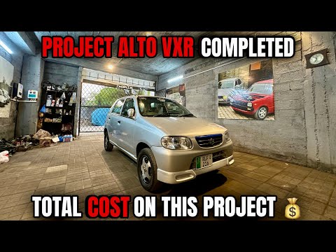 TOTAL COST 💰 | PROJECT MANUAL 660cc ALTO VXR 🥵 | Alto vxr Fully Restorated ✅