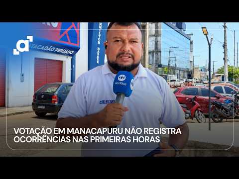 Manacapuru não registra ocorrências durante primeiras horas de votações