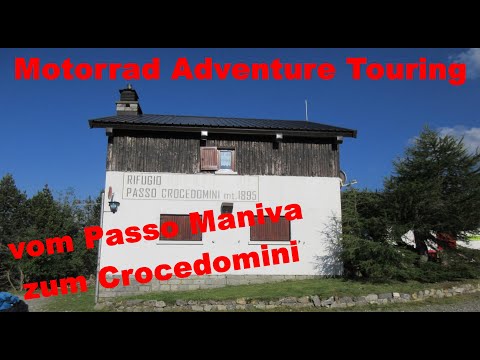 Motorrad Adventure Touring- Moto Guzzi V85 TT - vom Idro See Passo Maniva bis zum Croce Domini.