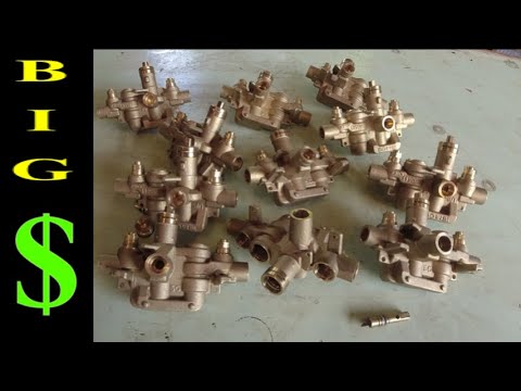 scrapping brass valves for big profit