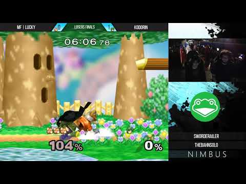 Nimbus #74 - MF | Lucky (Fox) VS Kodorin (Marth) - SSBM Losers Final