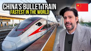Racing Across CHINA at 350 KM/H in a BULLET TRAIN!
