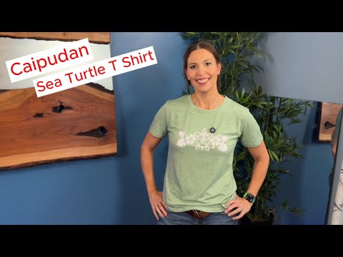 Caipudan Sea Turtle T Shirt Boho Floral Graphic Top Women#Caipudan #GraphicTee #SummerStyle #Fashion