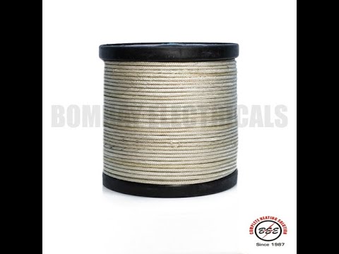 Glass Fiber Covered Copper Wires