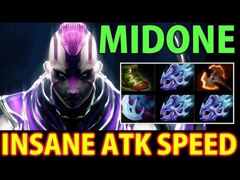 Midone Anti-Mage- Dota 2: Insane Atk Speed [Triple Moon Shard]