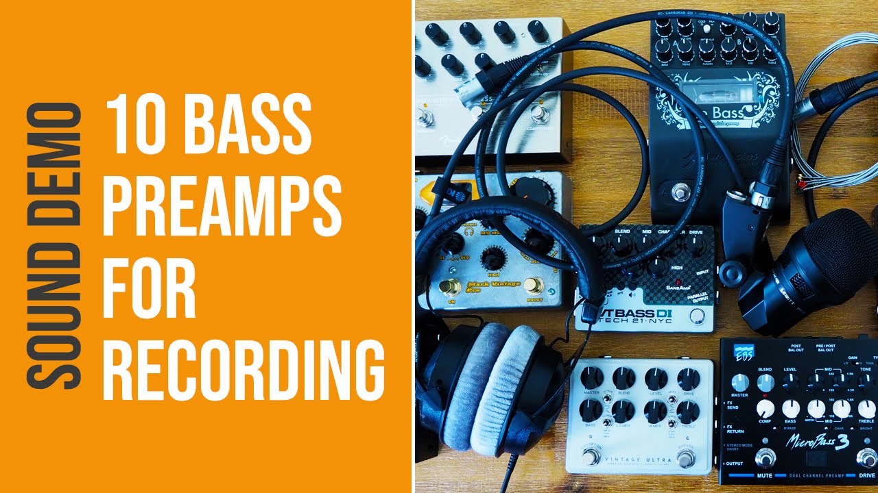 Comparison 10 Bass PreAmps Gear BassBuzz Forum