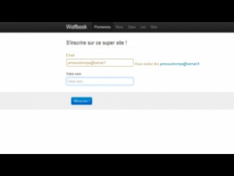 Tutoriel jQuery Mailcheck