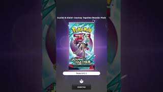 10 Packs of Journey Together No.3 on Pokemon TCG Live #pokemon #pokemontcglive #journeytogether