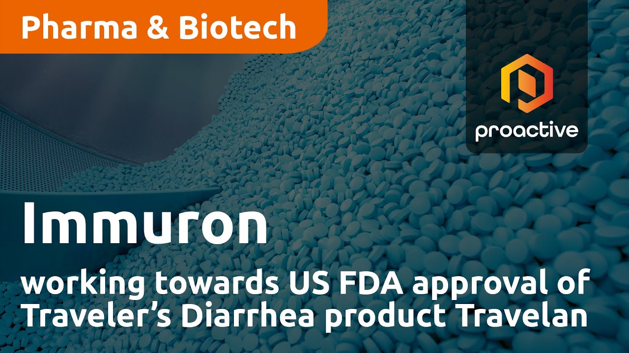 Immuron working towards US FDA approval of Traveler’s Diarrhea product Travelan