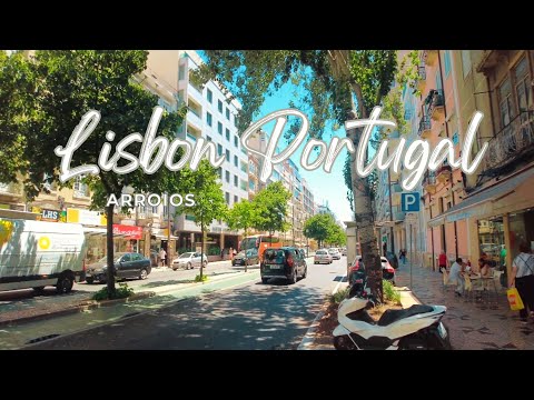 Passeio a pé por Lisboa de Arroios à Alameda