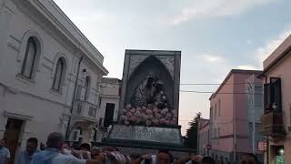 processione del vascello e del quadro della Madonna della lettera Palmi 2024