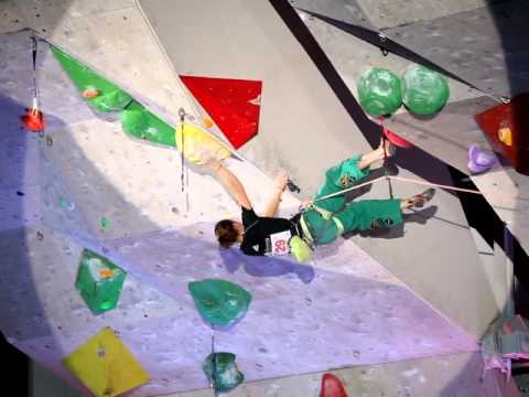 World Cup Inzai 2012 Lead-Climbing Woman Final ( Mina Markovic )