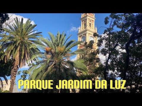 Parque Jardim da Luz & Luz Station, São Paulo, Brazil