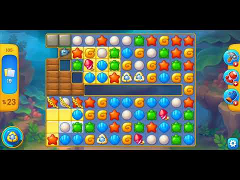 Fishdom game | Fish game for android level 105 Android IOS Gameplay Walkthrough By Playrix
