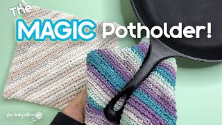 This Potholder Blew My Mind 🤯— No Sew, No Fuss!