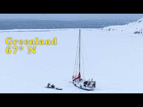 We Live & Ski From a Boat Trapped in Ice (Greenland)