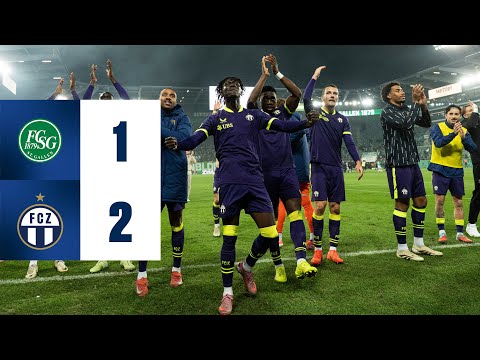 🎥 Mit viel FCZ-DNA zum Sieg in St.Gallen | FC ST.GALLEN 1879 – FC ZÜRICH – 1:2