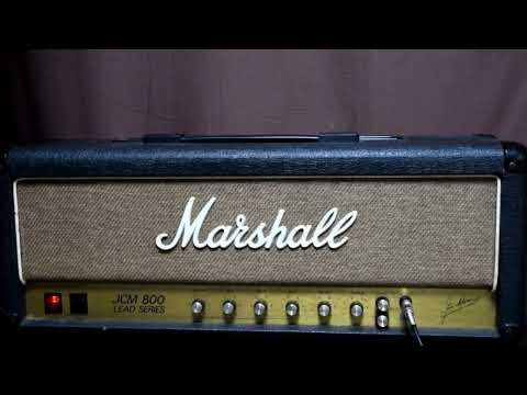 【DRIVE MOD】 marshall JCM800 1959 super lead  mk2 1985s - black　Head Guitar Amplifier 【Video Available】 Bild 17