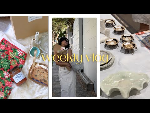 Weekly Vlog | Christmas Decor| Carriageworks@carriageworks | baking mini cake| life in vlogs