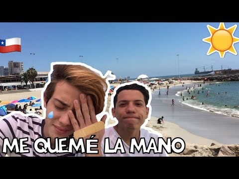 VAMOS A UNA PLAYA ARTIFICIAL EN CHILE l Gerson y Jorge