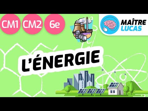 L'énergie CM1 - CM2 - 6ème - Sciences Questionner le monde