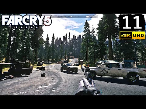 Far Cry 5 Gameplay Walkthrough Part 11 - PC 4K 60FPS No Commentary