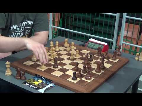 Slow endgame in Caro-Kann, GM Mastrovasilis Dimitrios - GM David Navara, Rapid chess