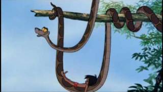 Kaa singing the Trust in me song