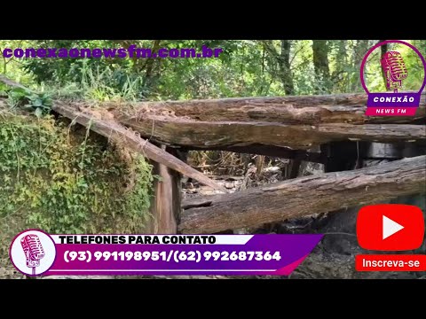 Denúncia de Moradores da região do Caxambu sobre pontes que estão cain