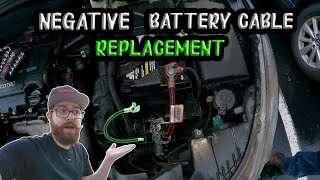 Chevy Cruze Negative Battery Cable Replacement