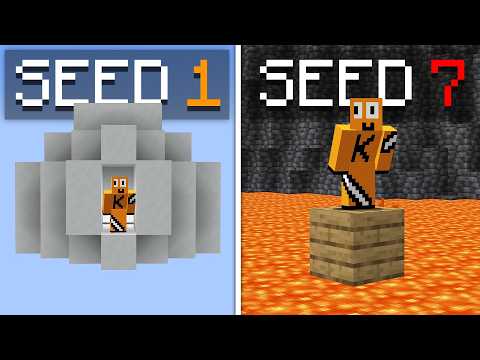 I Beat 7 Impossible Minecraft Seeds