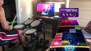 Black Fire by Dragonforce Rockband 3 Expert Drums Playthrough