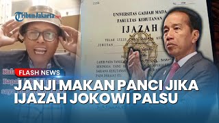 JANJI NEKAT! Pendukung Garis Keras Jokowi Siap Menelan Panci 1 Pabrik Jika Ijazah Terbukti Palsu