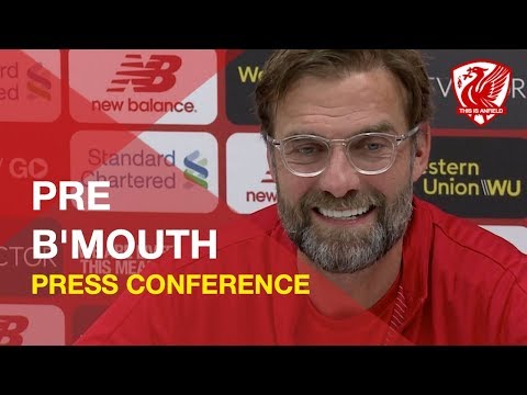 リバプール対ボーンマス|クロップ記者会見 (Liverpool vs. Bournemouth | Jurgen Klopp Press Conference)