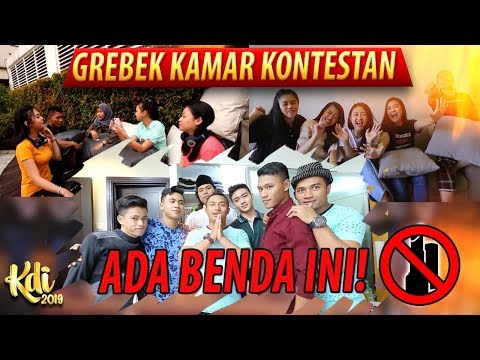 GREBEK KAMAR KONTESTAN KDI, TERNYATA ADA BENDA INI!