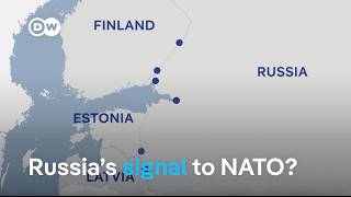 Russia closes border rail crossings amid Baltic tensions | DW News