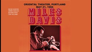 Miles Davis- May 21, 1966 Oriental Theatre, Portland