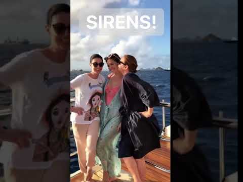 Dasha Zhukova,Derek Blasberg,McCartney sisters st barts