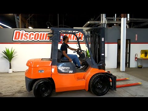 TOYOTA 7-series 7FDU35 8,000lb Diesel #0270 - Forklift for Sale