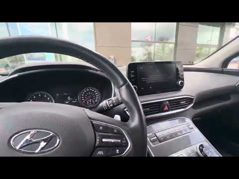 2022 Hyundai Santa Fe Preferred AWD in Blue for sale at Finch Hyundai in London, ON