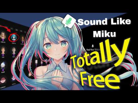 Sound Like ANY Anime Character in Seconds!