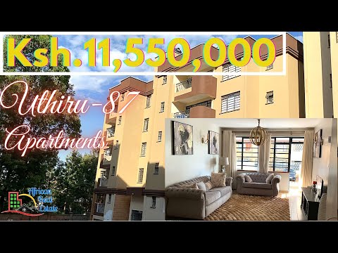 Touring Ksh.11.55M ($115,500) Posh 3BR Apartments in Uthiru 87- Very Stylish & Classy