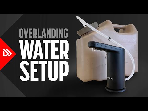 Overlanding Water Pump Setup