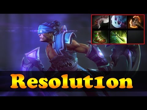 Dota 2 - Resolut1on Plays Anti-Mage - Vol 1 - Ranked Match Gameplay!